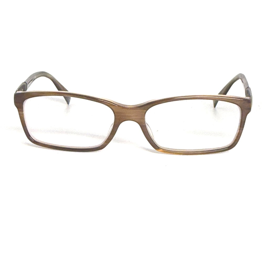 Giorgio‎ Armani GA 513 NKE Brown Rectangle Eyeglasses Frames 140 Made in Italy